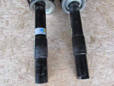 BMW Front Struts and Springs (Left and Right Set) Bilstein Sport Suspension 31316766997 E60 535i 545i 550i2